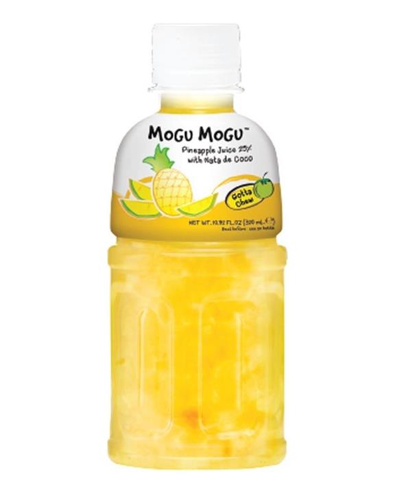 Mogu Mogu نوشیدنی آناناس با تکه های ژله ای نارگیل موگو موگو